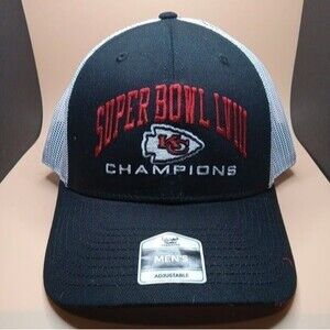 *NEW* Kansas City Chiefs Snap Back Mesh Superbowl LVII Champs Hat